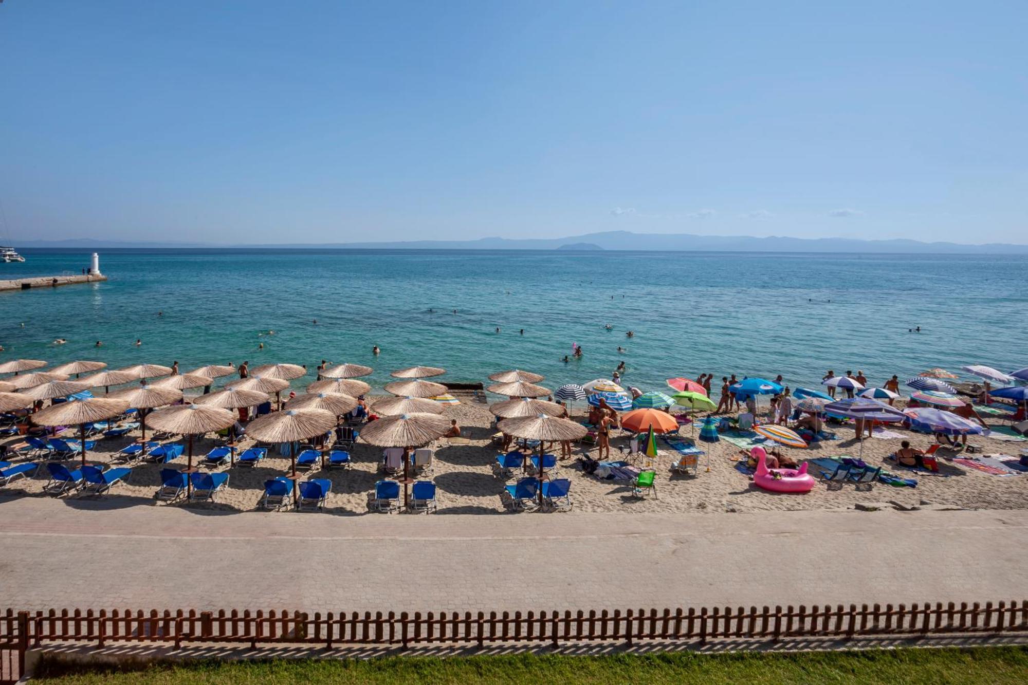 Nautilus Sea View Suite 6 Pefkochori Exterior foto