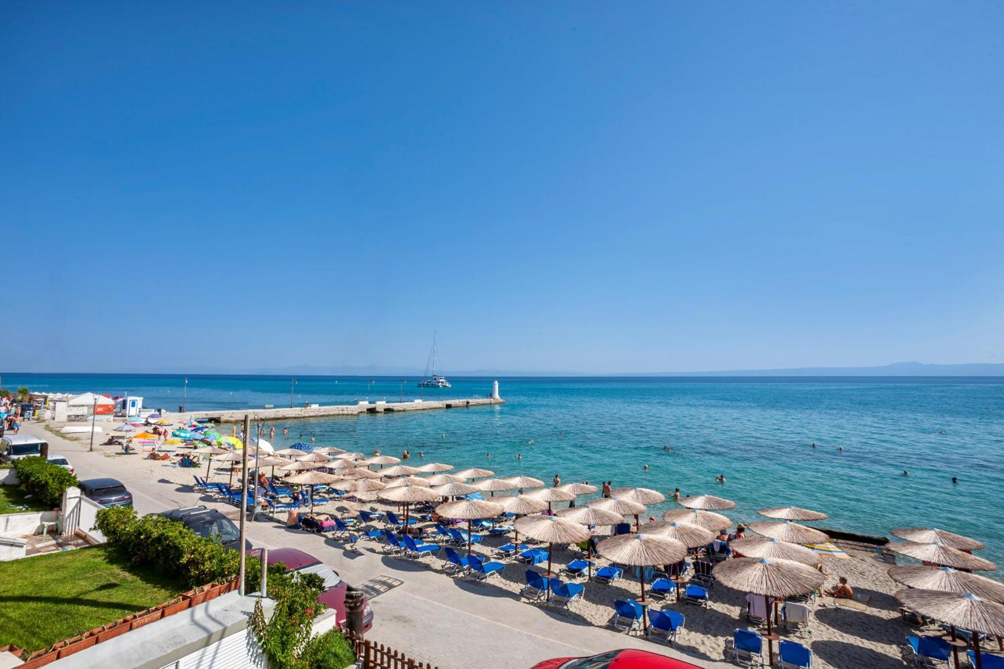 Nautilus Sea View Suite 6 Pefkochori Exterior foto